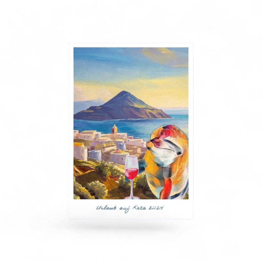 Wendeposter "Urlaub + Oma"