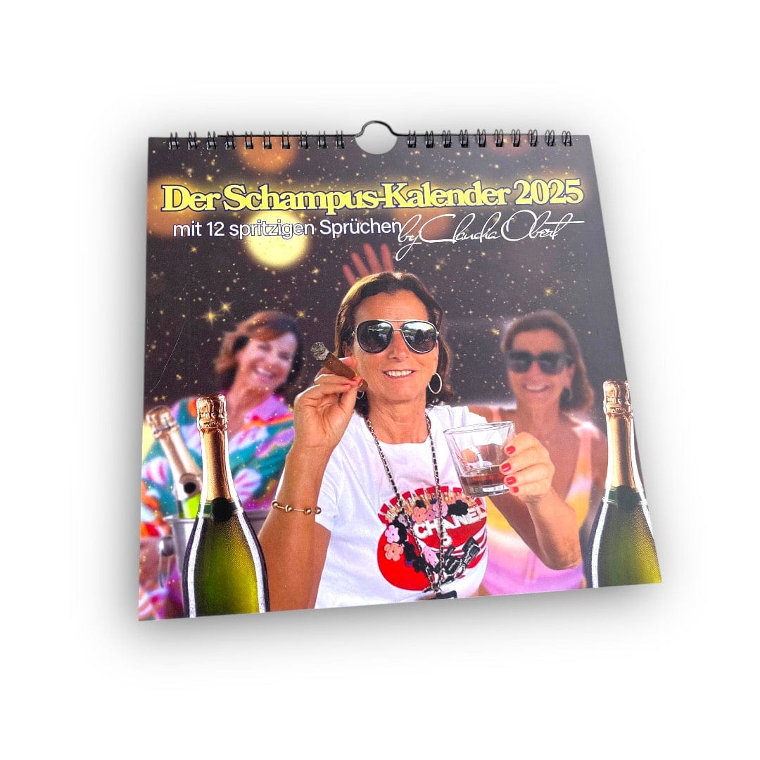 Der Claudia Obert Schampus-Kalender