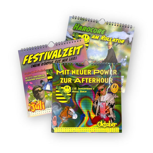 Sachsentrance x Pipper Terminkalender 2025