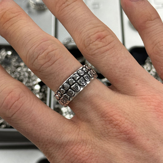 Bite Ring 925. Silver